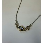 Silver and Topaz Necklet 